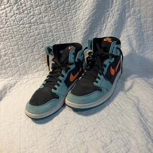 Jordan Air Jordan 1 Zoom CMFT 2 Mens Shoes Size 13 Bleached Aqua Citrus Sneakers